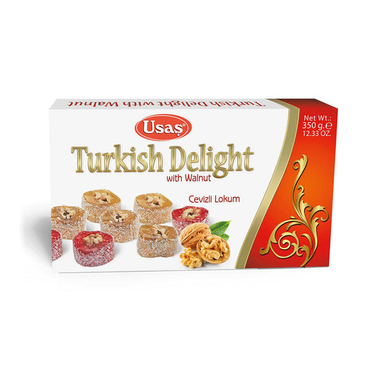 Usas Walnut Coconut Turkish Delight 350gr