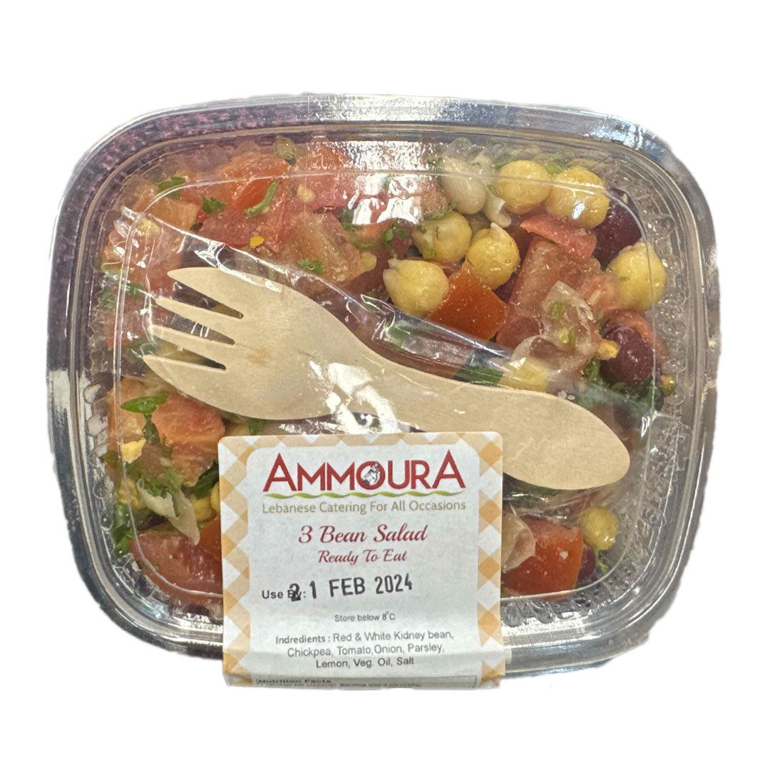 Ammoura Three Baen Salad (ready to eat) 170g