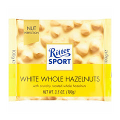 Ritter Sport White Whole Hazelnuts 100g