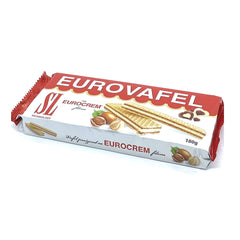 Eurovafel wafer with cocoa and milk 180g