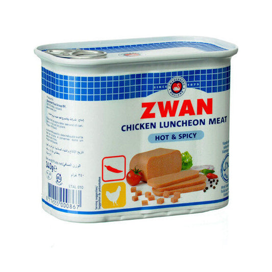 Zwan hot & spicy chicken luncheon meat 340g