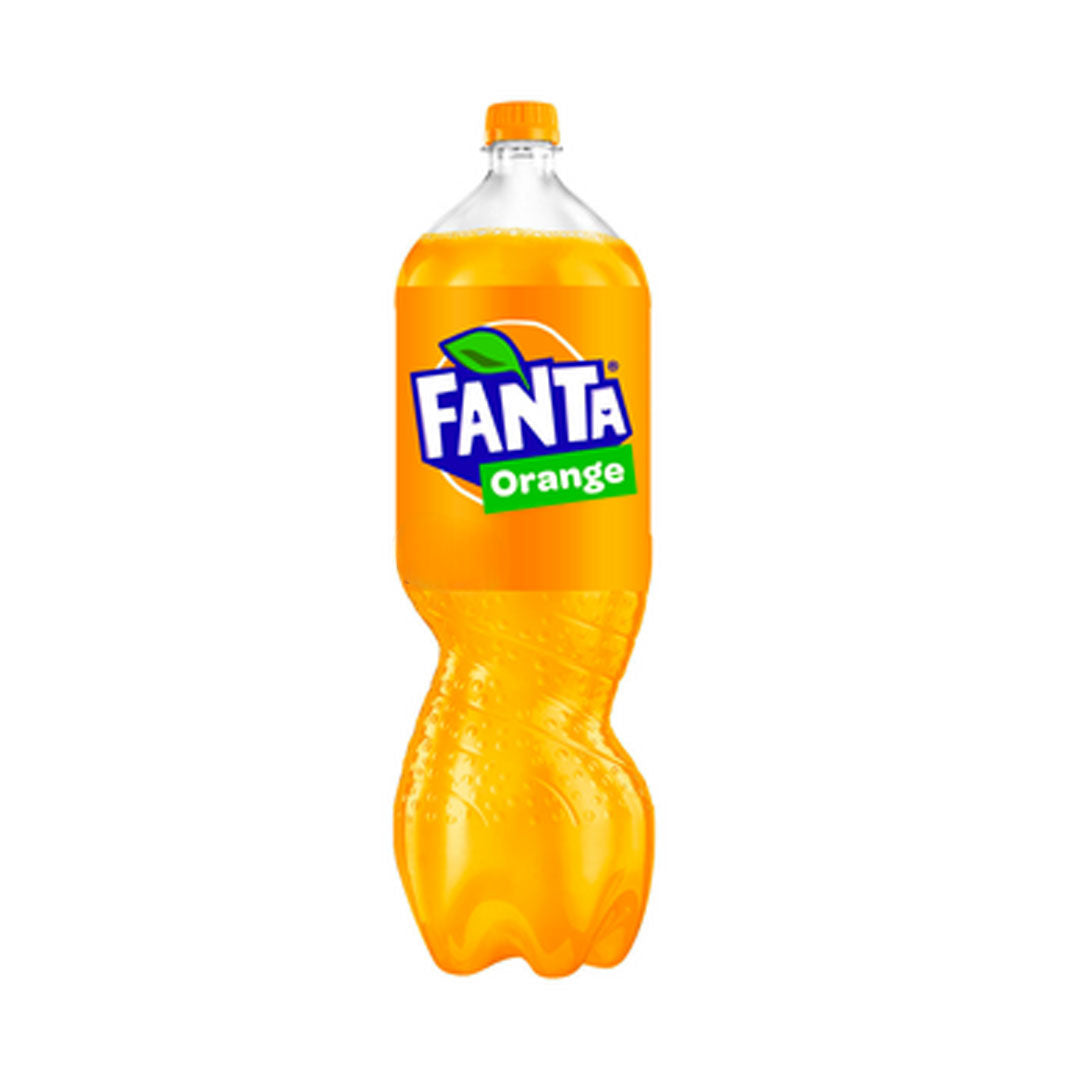 Fanta orange carbonated drink 2l