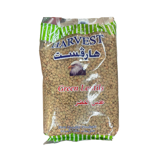 Harvest green lentils 900g