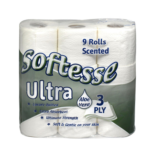 Softesse ultra aloe vera tissue rolls