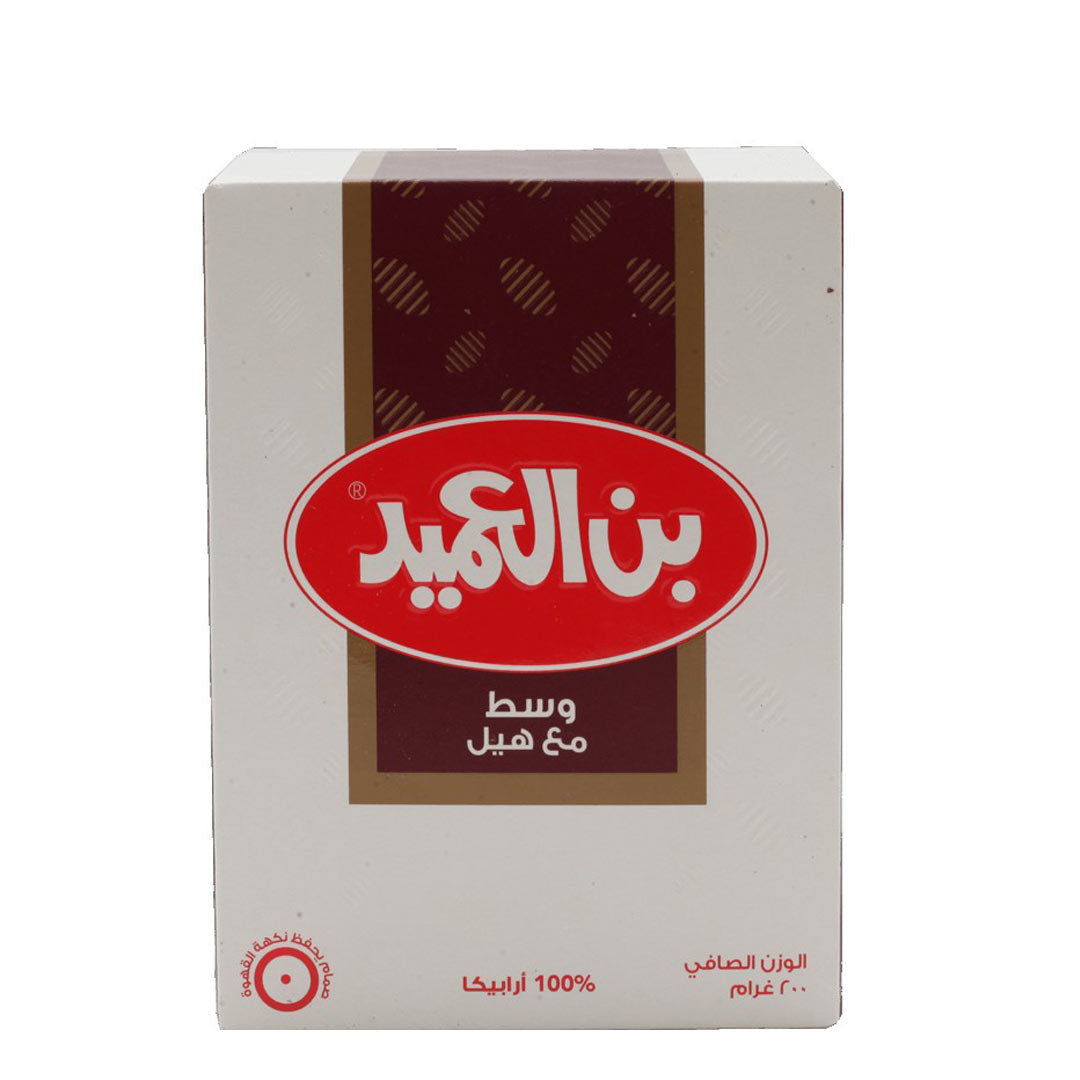 Al Ameed Dark Coffee With Cardamom 200gr