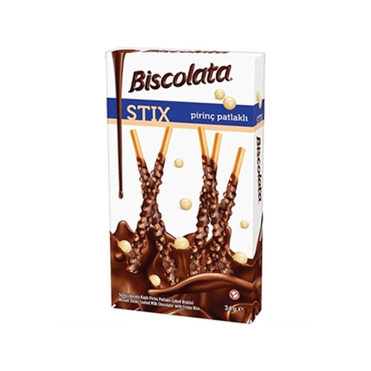 Şölen Biscolata Stix Pirinç Krispiesli 34 gr