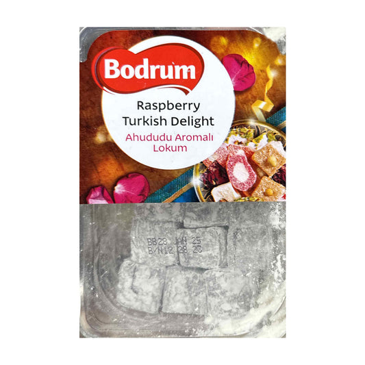 Bodrum Raspberry Turkish Delight 200gr