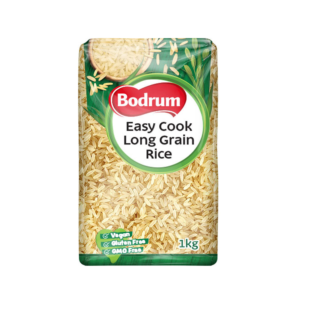 Bodrum easy cook long grain rice 1kg