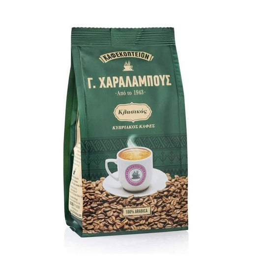 Kıbrıs Yunan Charalambous Kahve Öğütülmüş Orijinal Klasik Arabica 200g