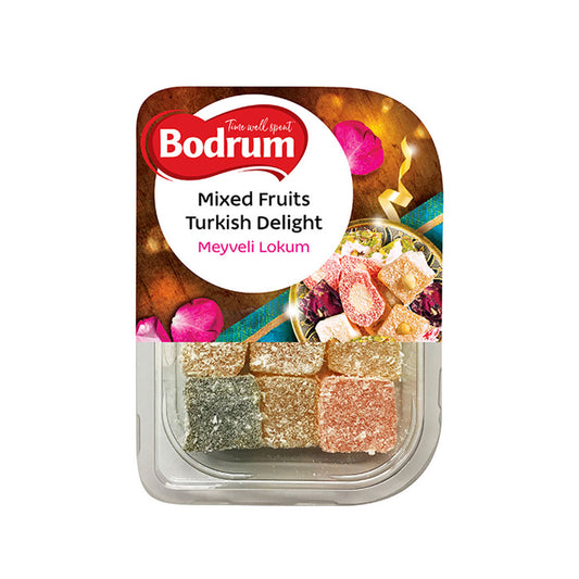 Bodrum Mixed Fruits Turkish Delight 200g