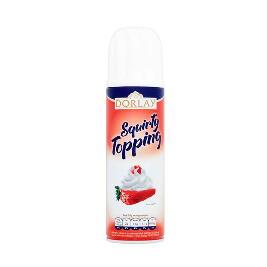 Dorlay Squirty Topping 250g