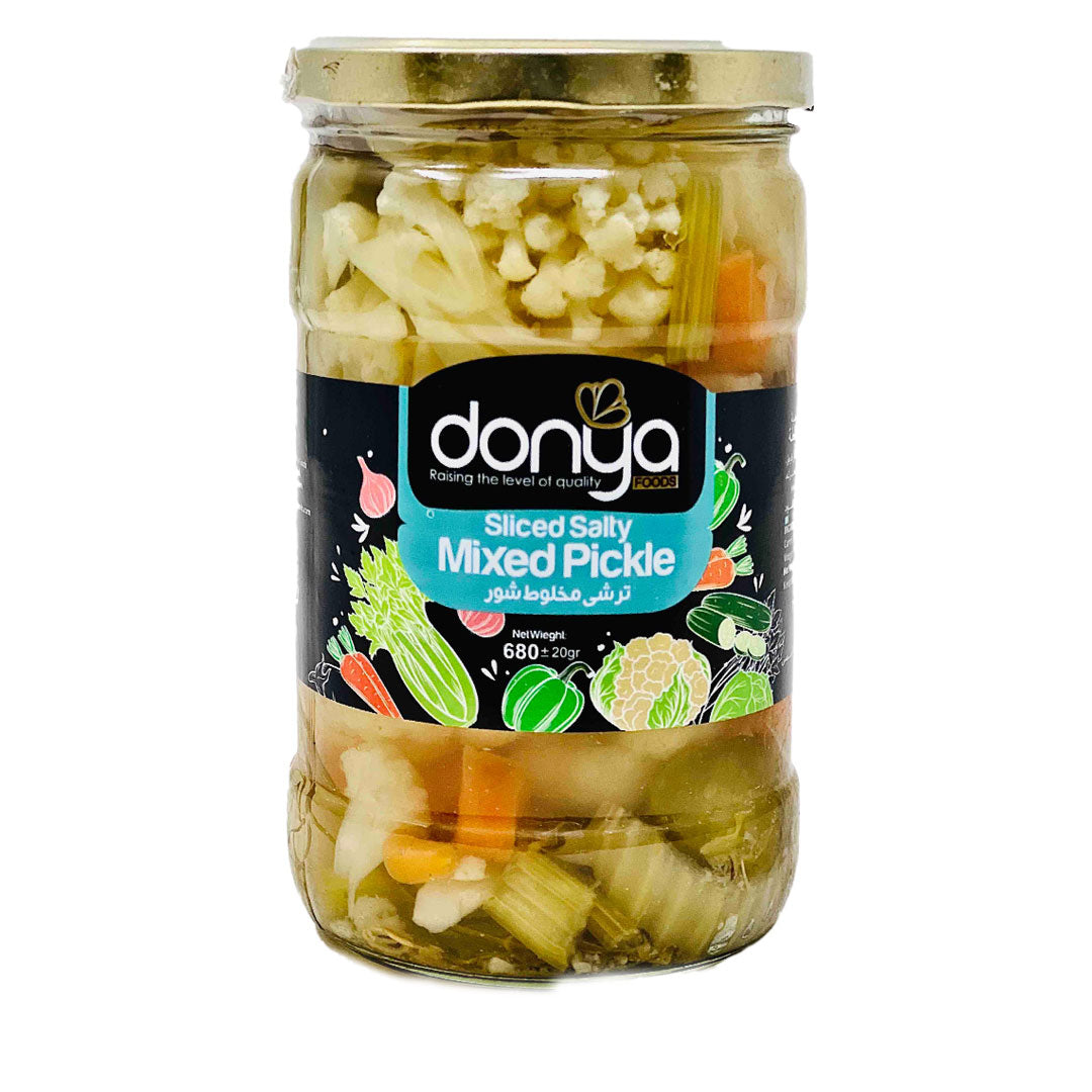 Donya Sliced Salty Mixed Pickle 680gr