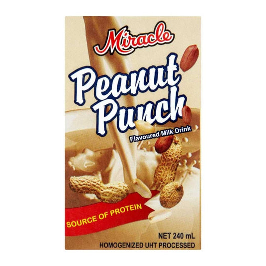 Miracle Peanut Punch Flavoured Milk Drink 240ml