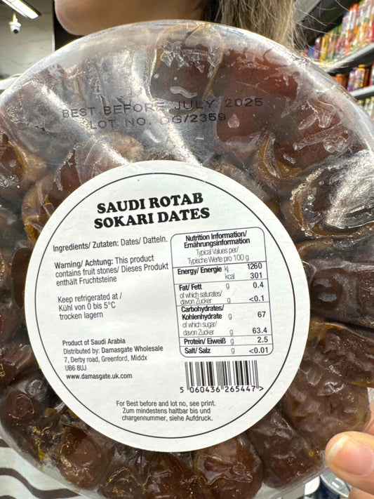 Date Saudi Rotab 650g