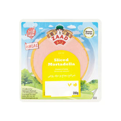 Zaad sliced Mortadella chicken & Turkey 200g