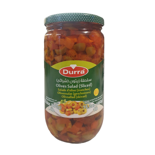 Durra sliced olive salad 675g