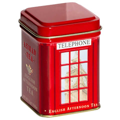  چای بعد از ظهر انگلیسی احمد بسته بندی با طراحی محدود کالکشن لندن طرح باجه تلفن ۲۵ گرم