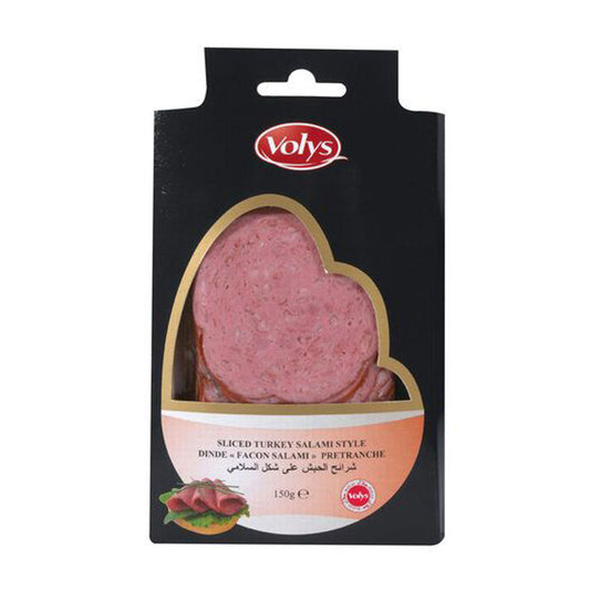 Volys Sliced Turkey Salami Style 150g