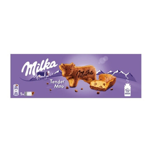 MILKA Tender Moo Alp Sütlü Çikolata Parçalı Yumuşak Kek 140gr