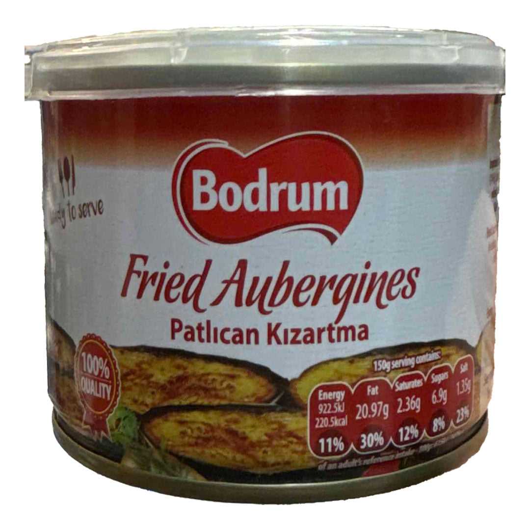 Bodrum fried aubergine 400g