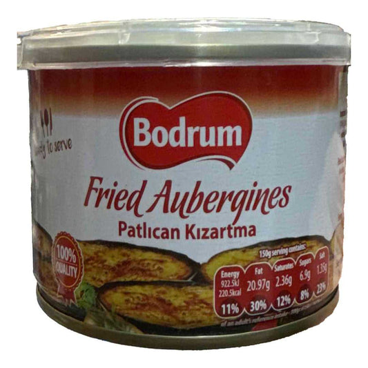 Bodrum fried aubergine 400g