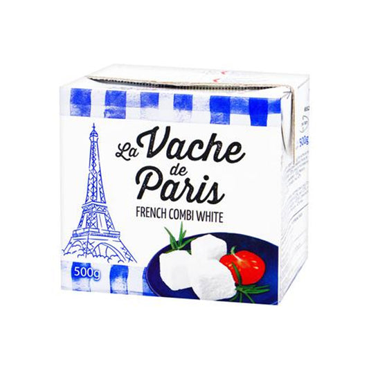 بقرة باريس الفرنسية كومبي بيضاء 500 جرام