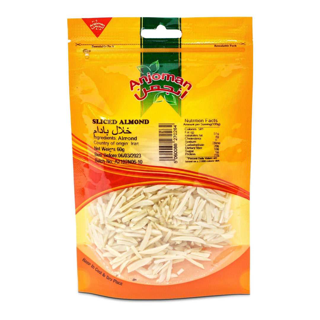 Anjoman Sliced Almond 60g