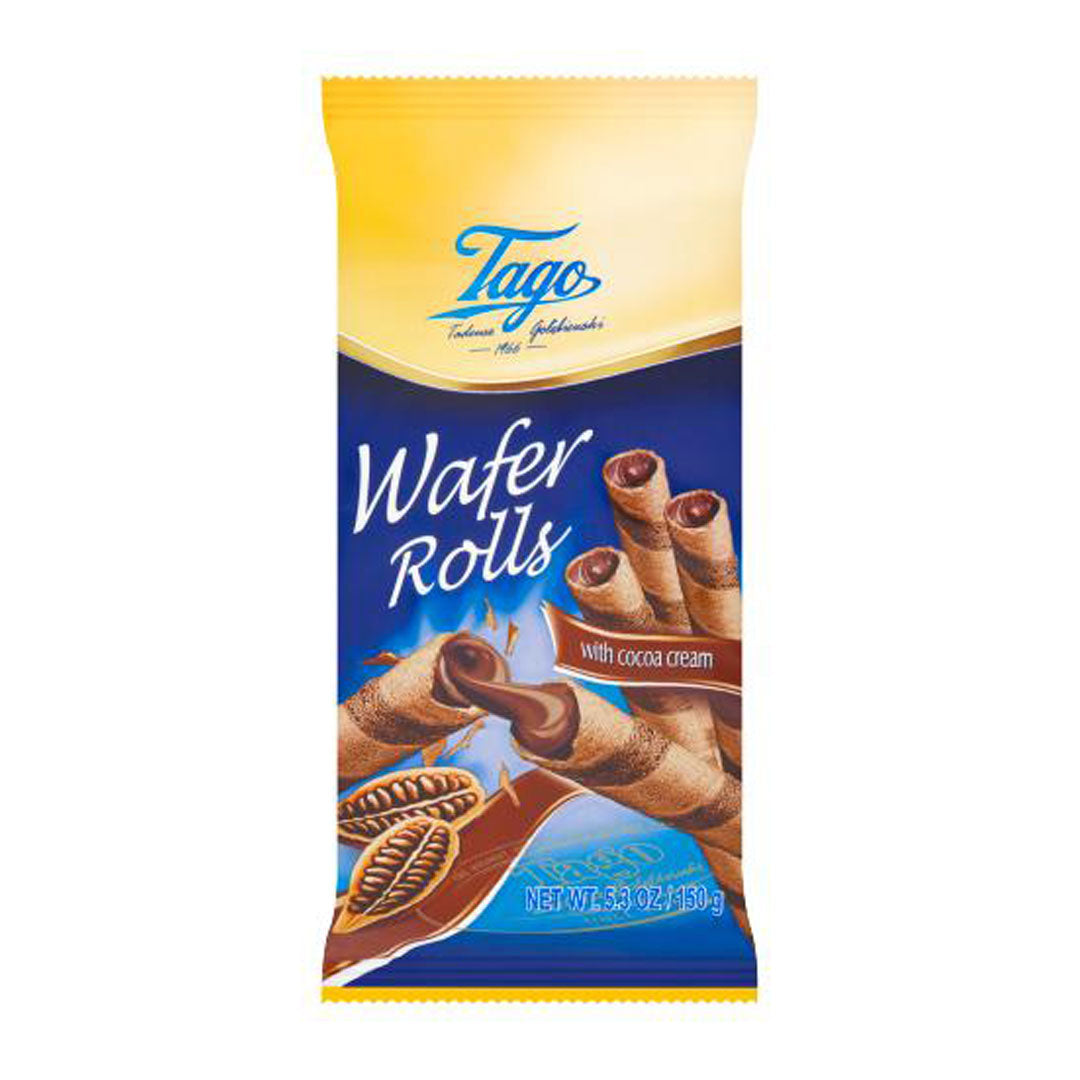 Tago Wafer Rolls with Cocoa Cream 150g