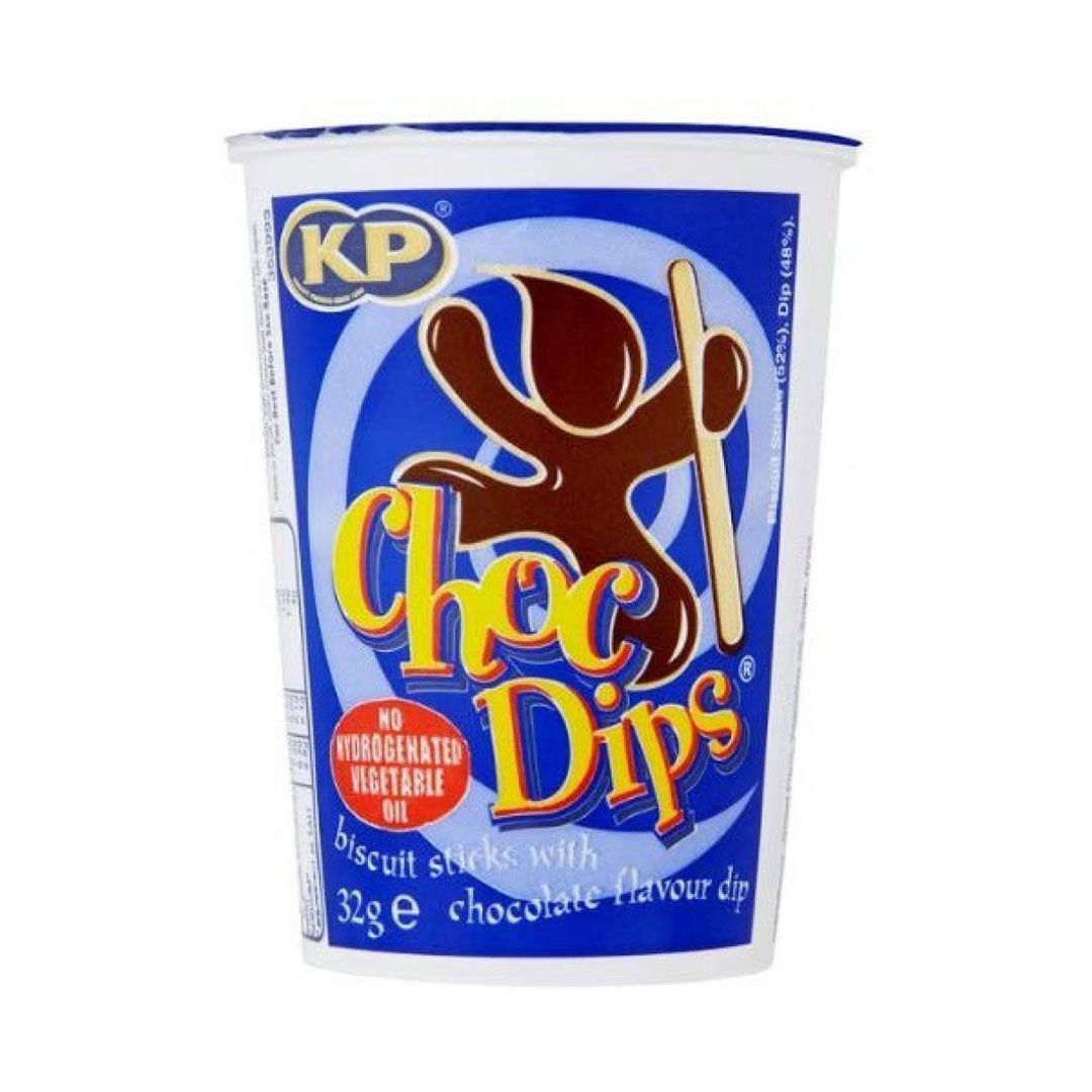 KP Choc Dips Original 32g