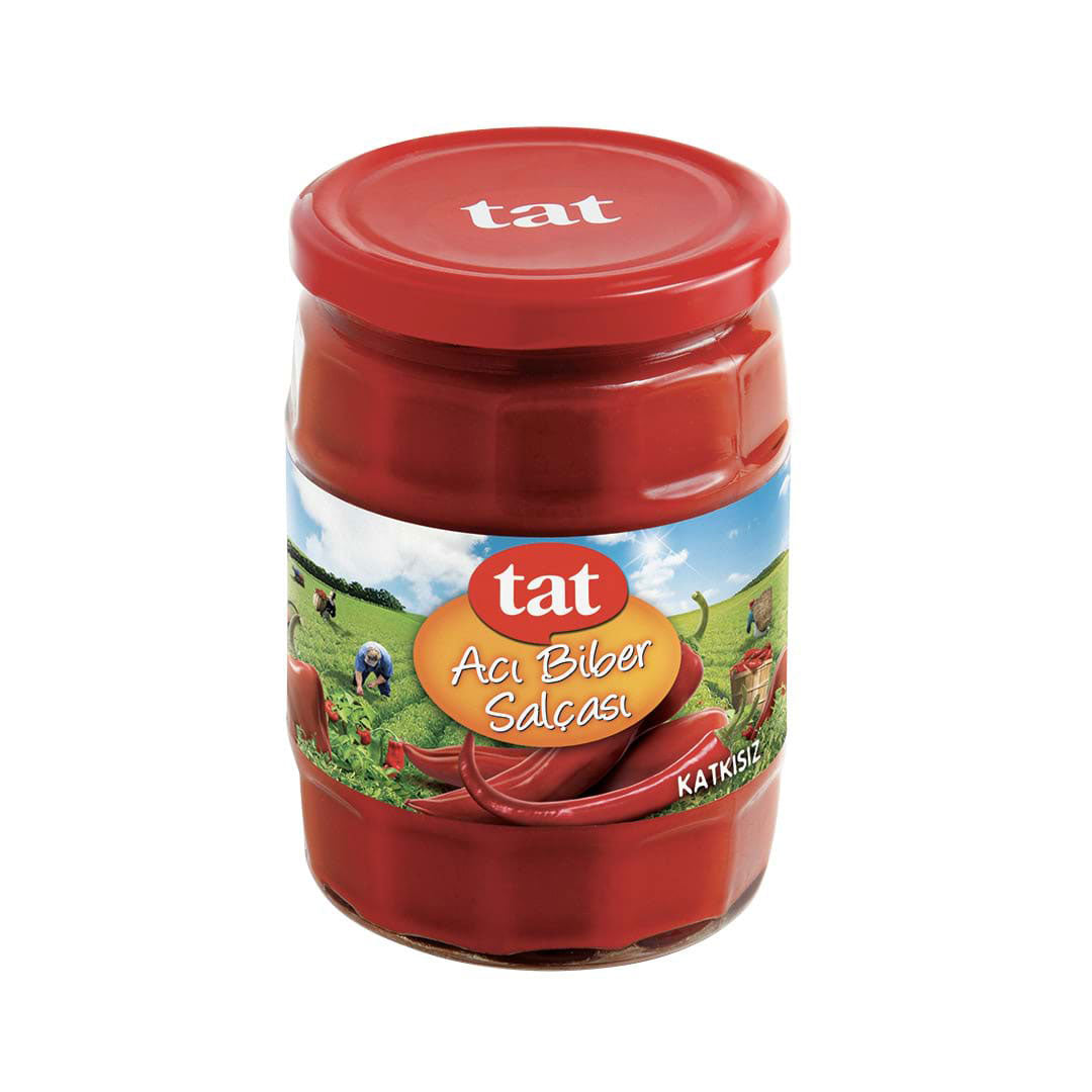 Tat Acı Biber Salçası 550 gr