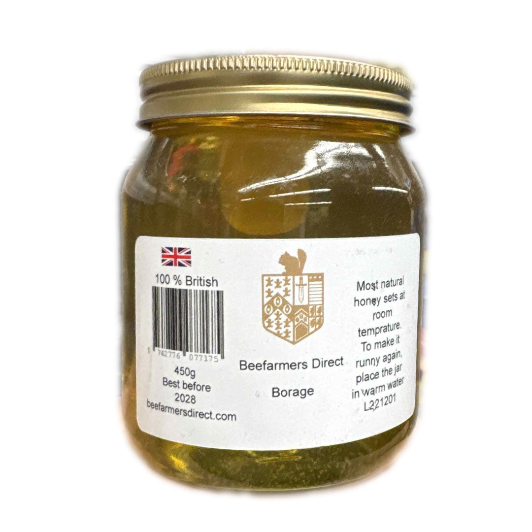 Beefarmers Direct Borage Natural Honey 450g