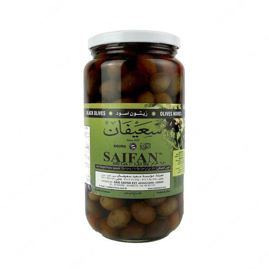 Saifan Black Olives 650G