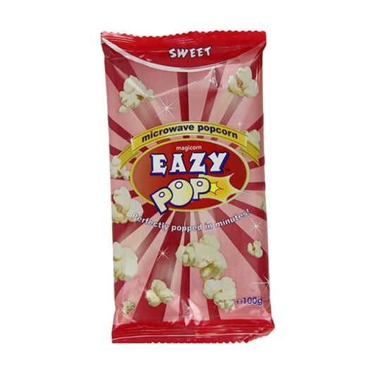 Eazy Pop Microwave Sweet Popcorn 100g
