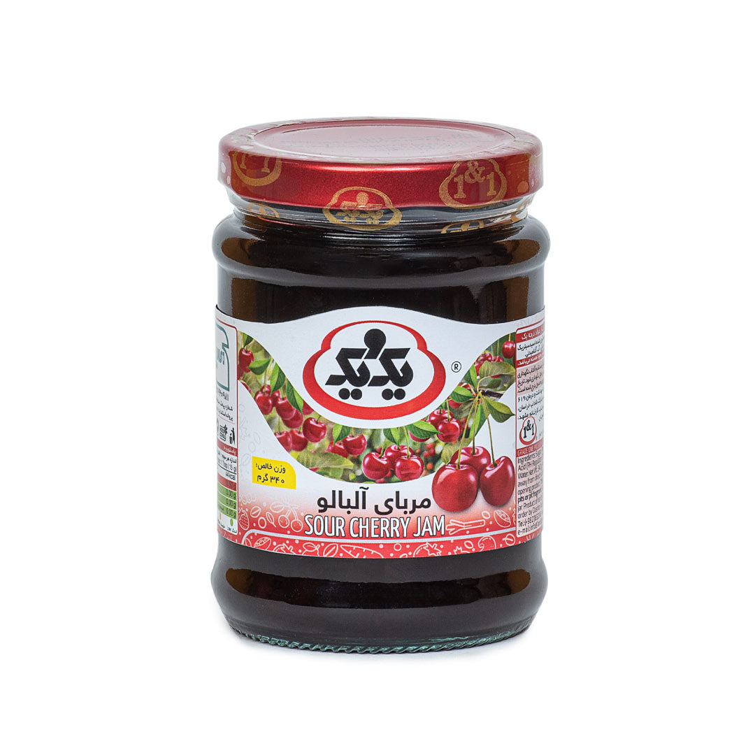 1&1 Black Cherry Jam 340gr