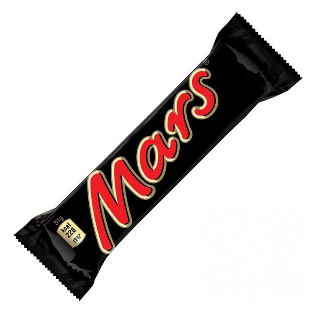 Mars Chocolate Bar 51gr