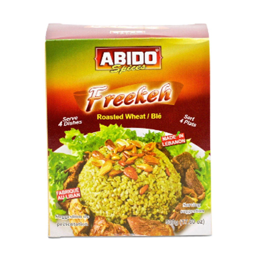 Abido Freekeh  green roasted wheat 500gr