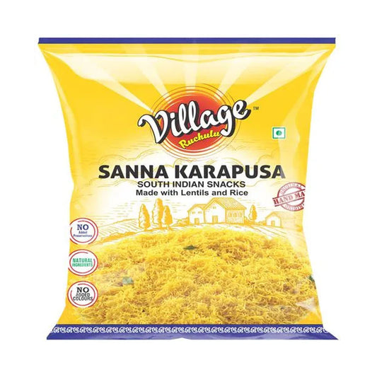 Village Style Crunchy Spicy Snack With Rice & Lentils 170g