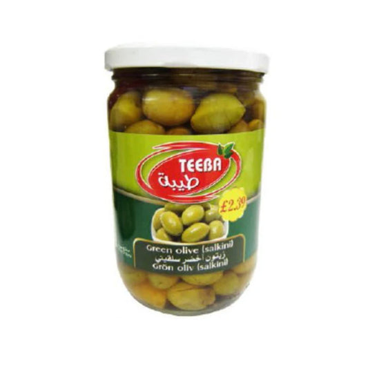 Teeba Green Olives 640gr