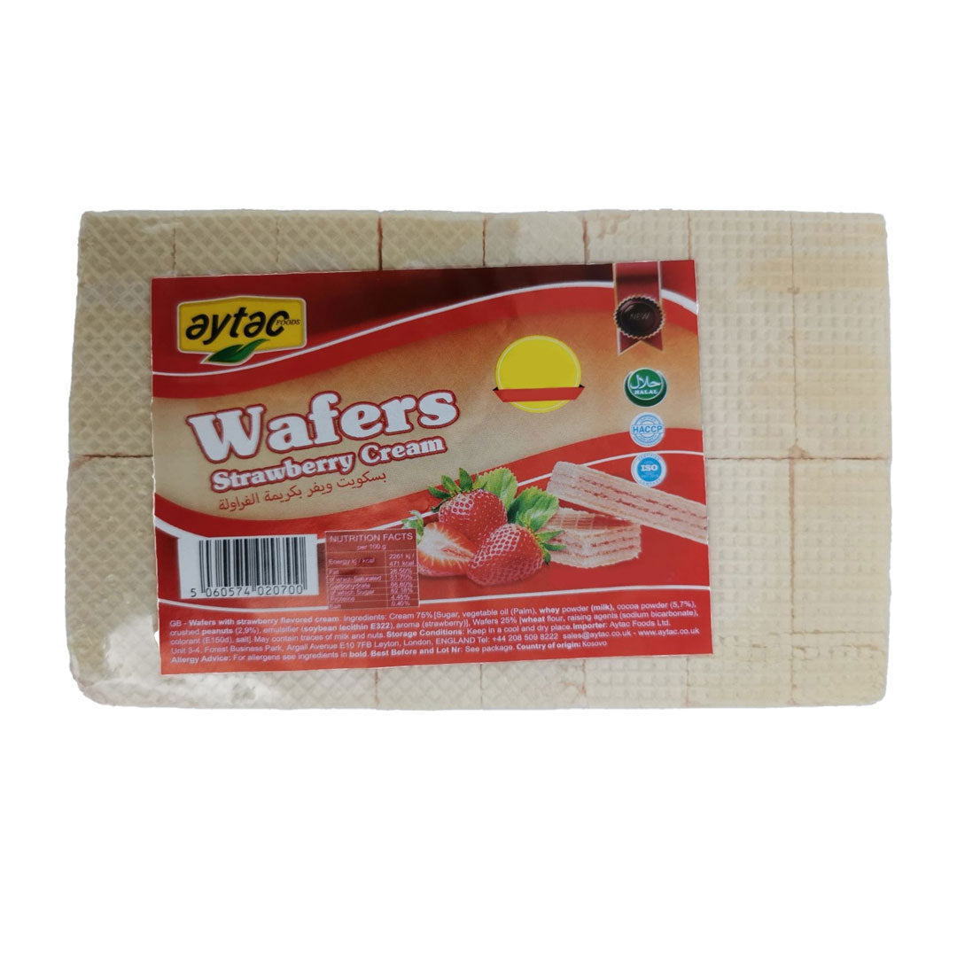 Aytac strawberry cream wafer 250g