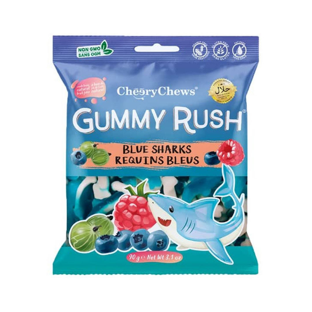 Gummy Rush Blue Sharks 90gr