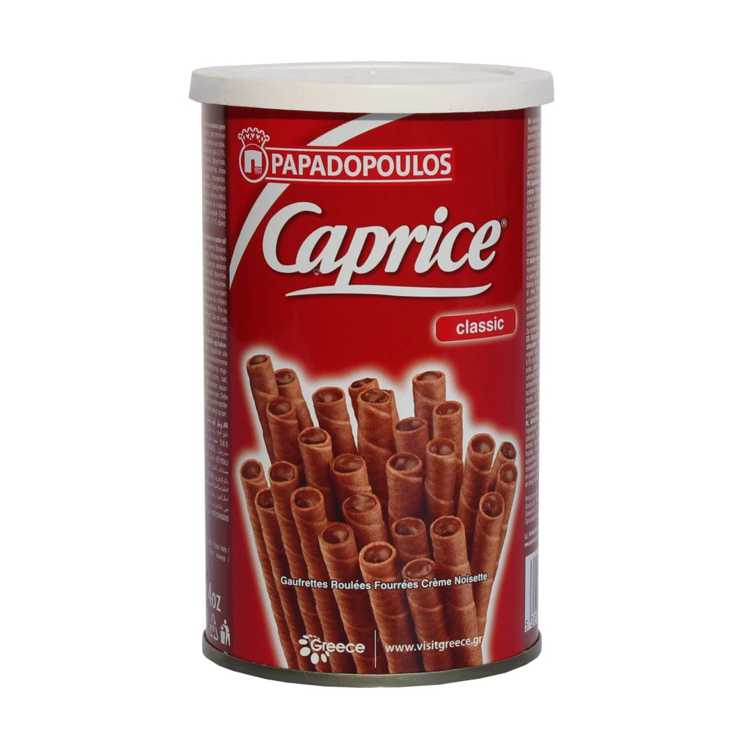 Caprice Chocolate Wafer Rolls 115g