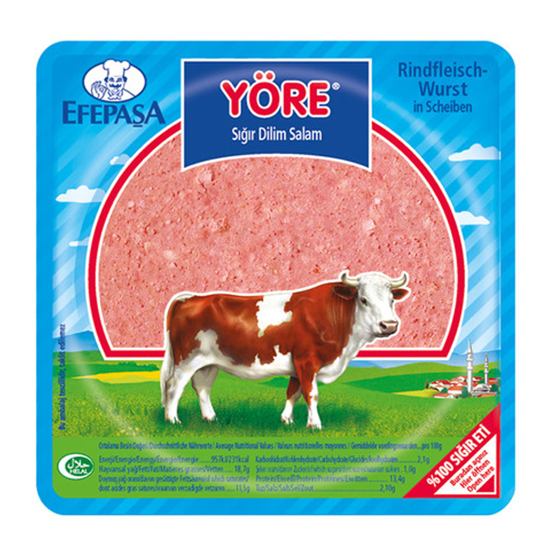 Efepasa Yore Sliced Beef Salami 150g