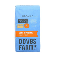 Doves farm organic self raising white flour 1kg