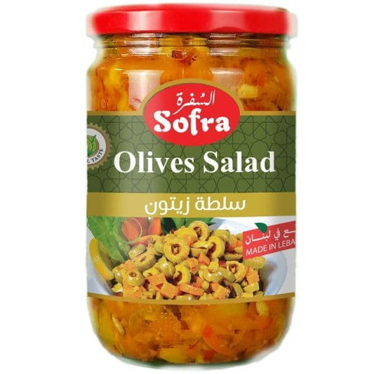 sofra zeytin salatası 600 gr