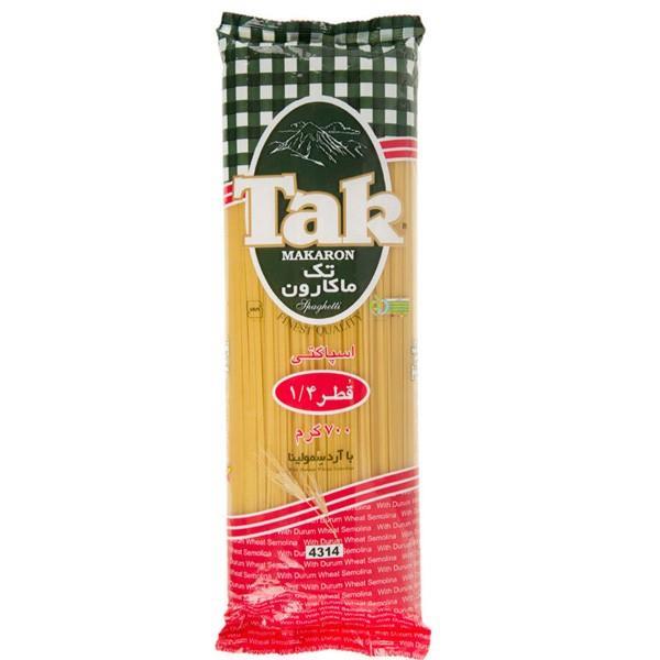 Spagetti çapı 1,4, tek makarna miktarı 700 gram