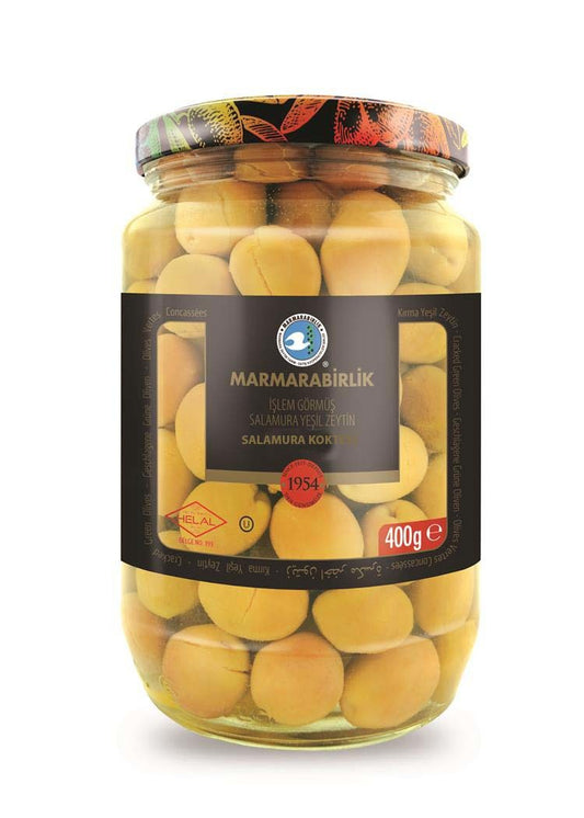 Marmarabirlik Kokteyl Yeşil Zeytin 400 gr