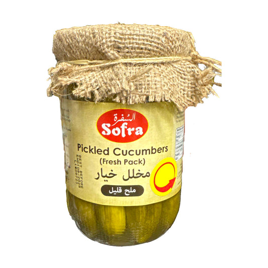 Sofra pickled cucumbers (fresh pack) 600g