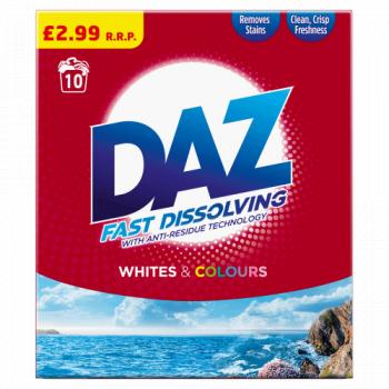 Daz Washing Powder For Whites & Colours 10 Washes 650g