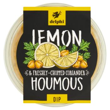 Delphi Lemon/Coriander Houmous Dip 170 gr