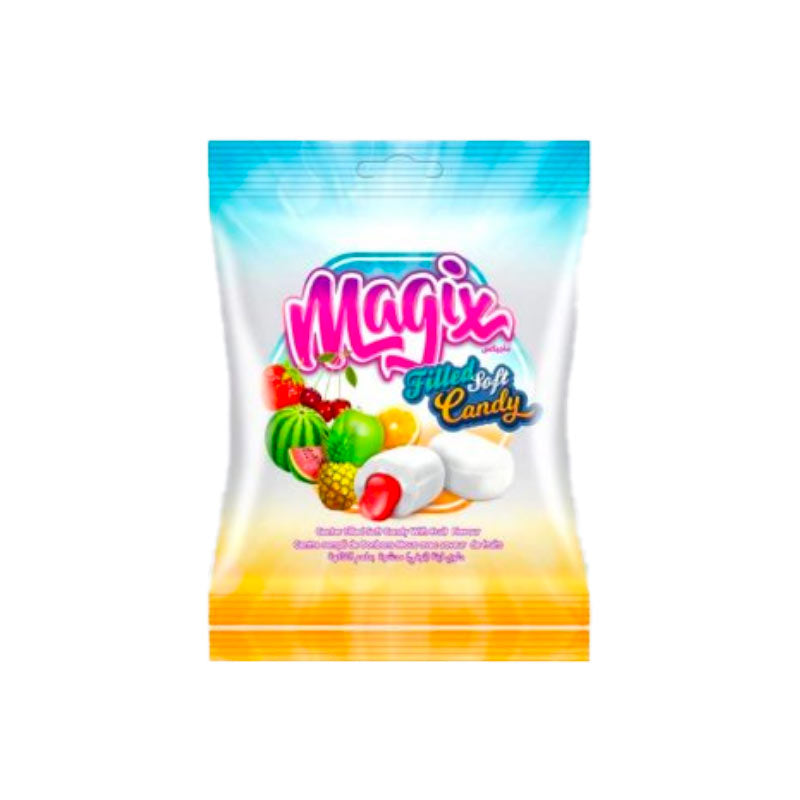 Magic Candy Soft Fruit Flavored Stuffed Candy 350g